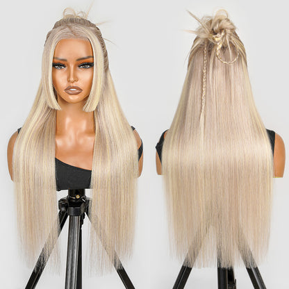 Pre-Styled P18/613 Blonde Color Straight Wig