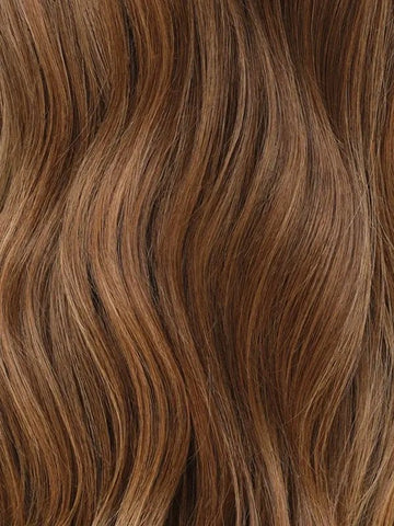 Auburn Brown Face Framing Glueless Wig