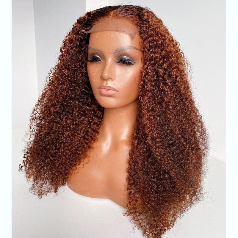 Kinky Curly 5X5 Lace Closure Wig