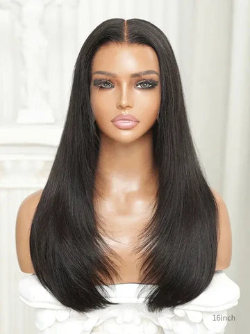 Natural Looking 180% Density Glueless Wig