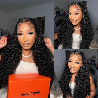 Ready & Go Wigs Loose Deep Braided HD Lace Front Wigs Pre-Everything Glueless Braided Wig Human Hair