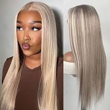 Pre-Styled P18/613 Blonde Color Straight Wig